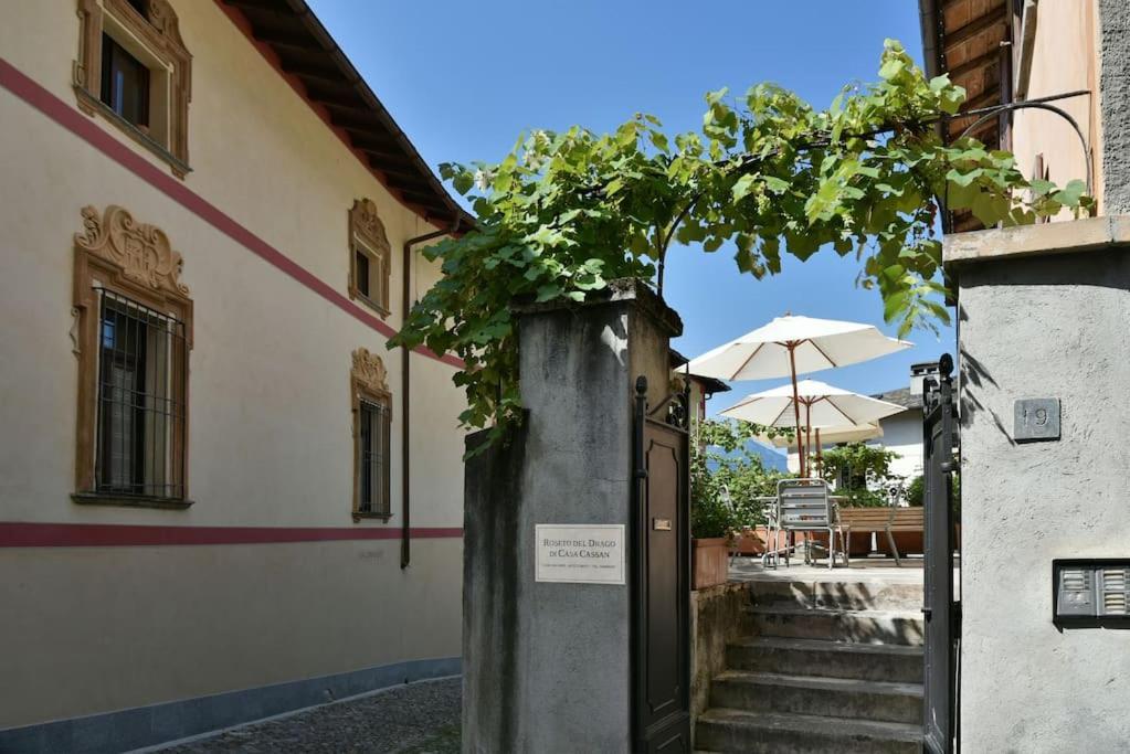 Il Drago Al Roseto Del Drago Villa San Bernardo  Dış mekan fotoğraf